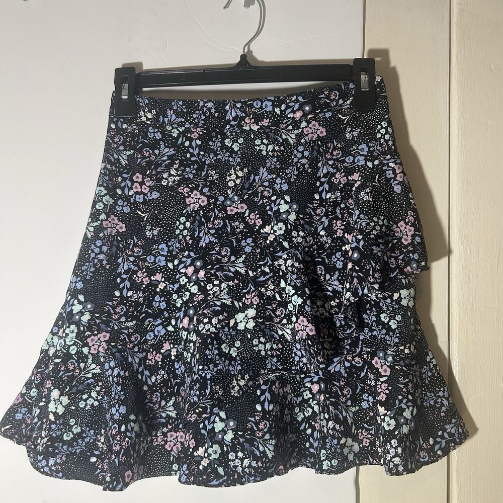 Y2K Altar’d State Flutter Mini Skirt Floral Size Small